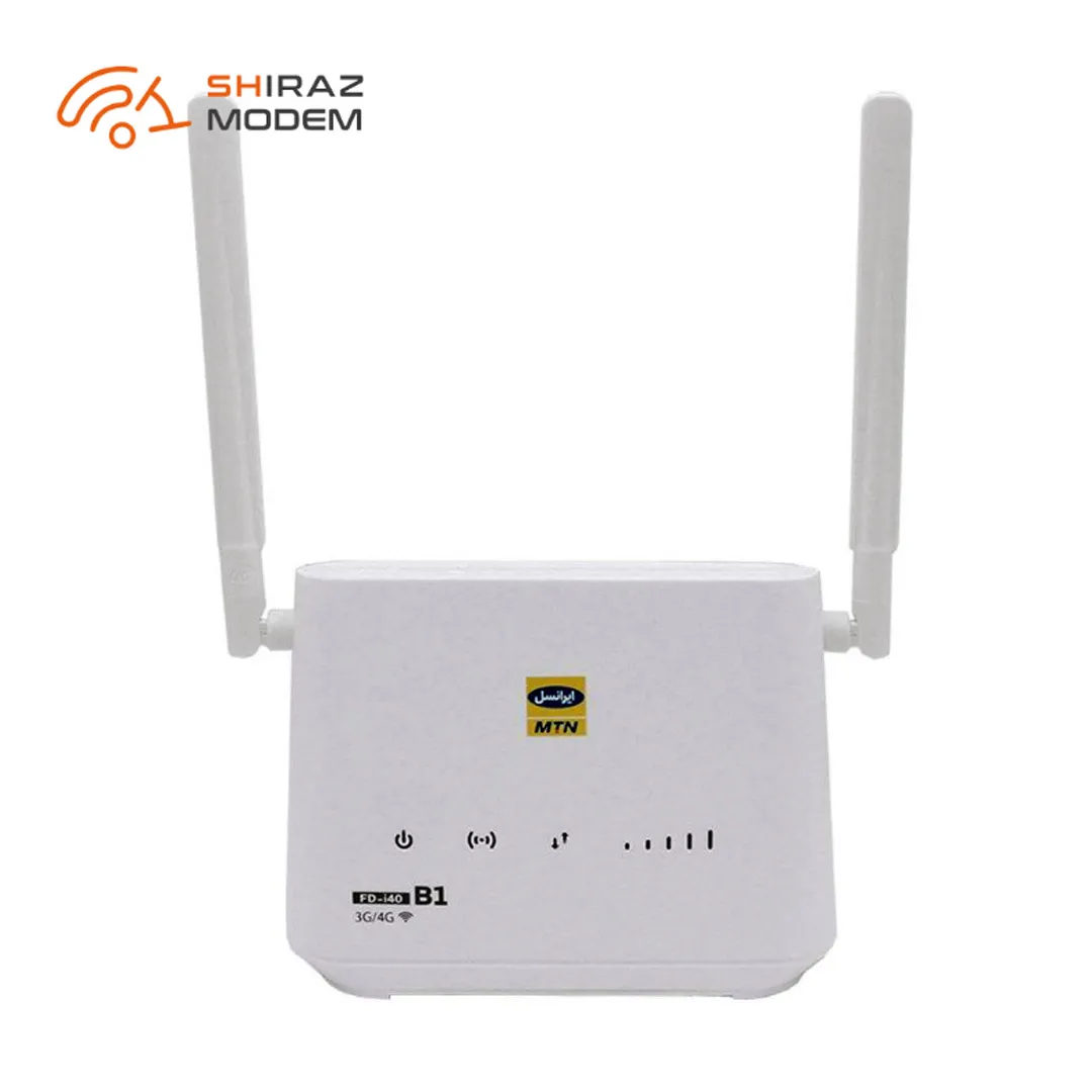 مودم ایرانسل FD-i40 B1 4G با بسته اینترنت 30 گیگ یک‌ماهه
