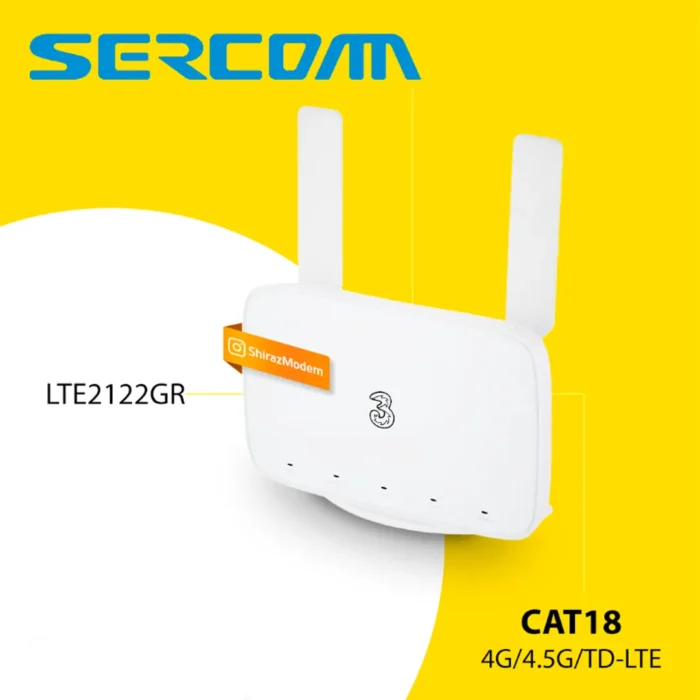 مودم Sercomm LTE2122GR - Image 3